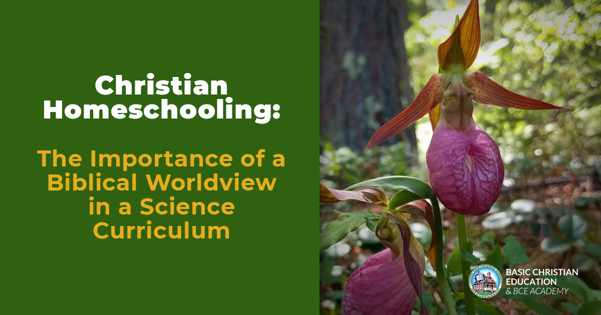 Christian Homeschooling: The Importance of a Biblical Worldview in a Science Curriculum