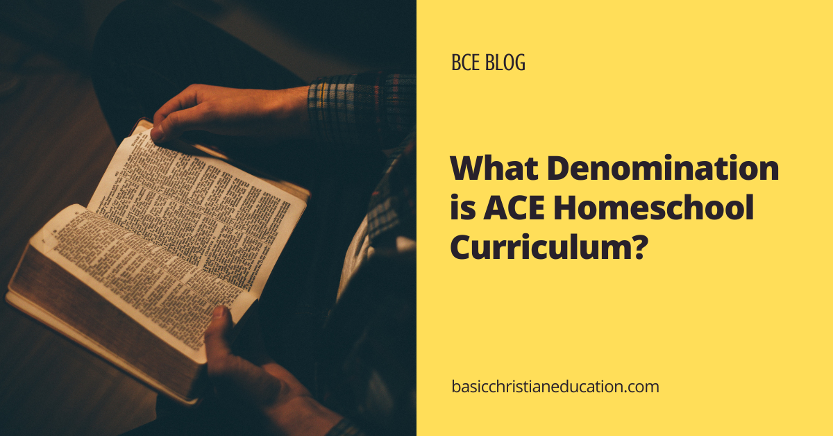 What Denomination is ACE Homeschool Curriculum?